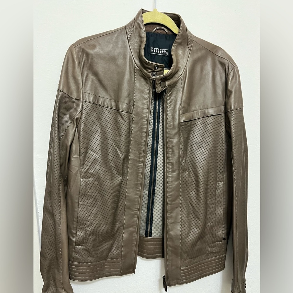 Leather jacket